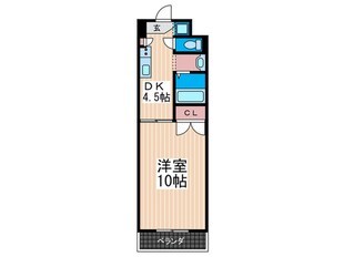 ラフィネ牛田本町の物件間取画像